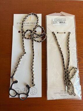 NWT 2-in-1 Eyewear Chain with Necklace Link